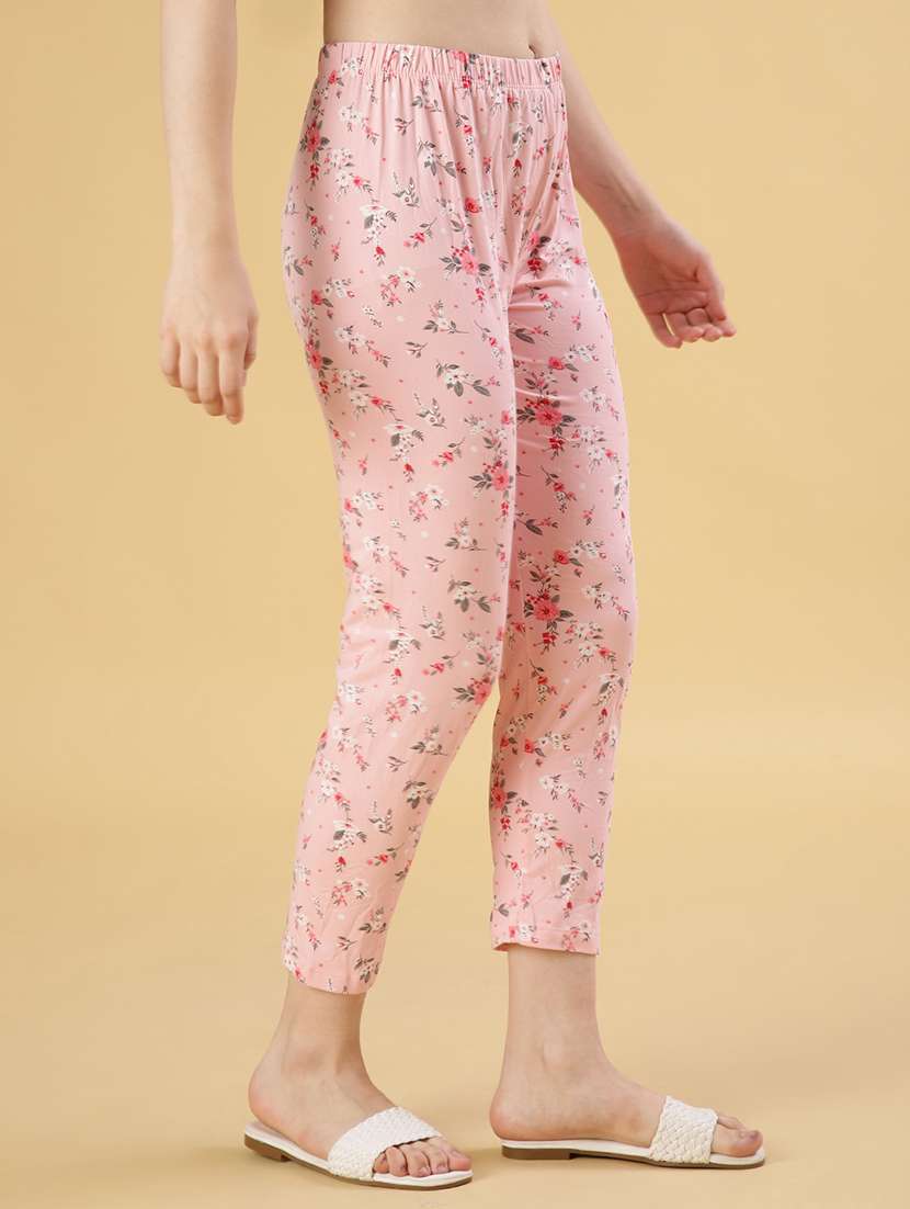women printed mid rise pajama - 22129646 -  Standard Image - 2