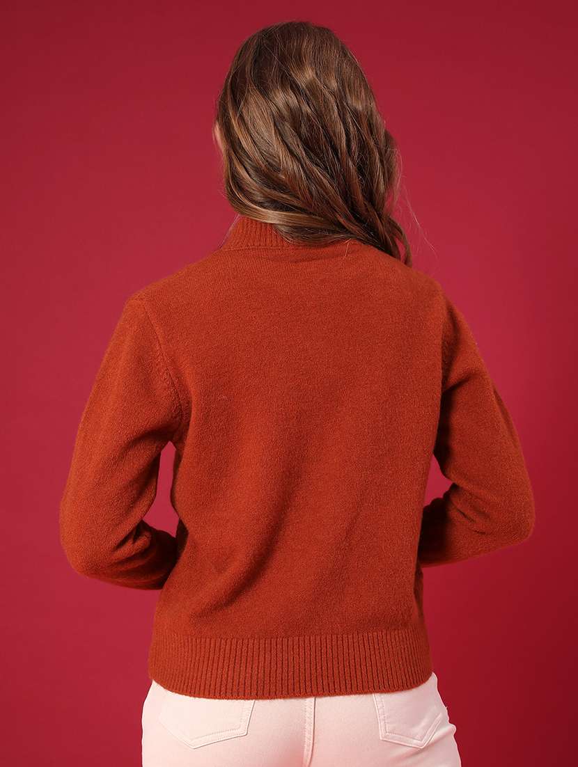 women self designed long sleeve pullover - 22131528 -  Standard Image - 2