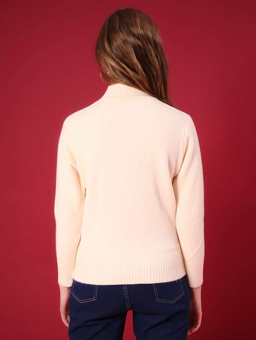 women self designed long sleeve pullover - 22131530 -  Standard Image - 2