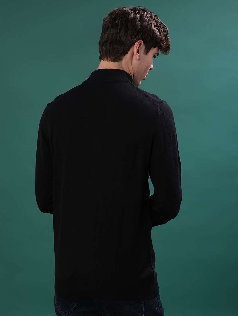 men solid long sleeve regular fit pullover - 22131568 -  Standard Image - 2