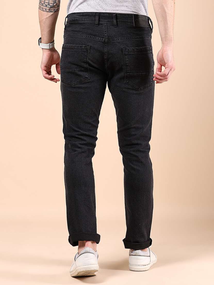 men plain mid rise full length jean - 22137730 -  Standard Image - 2
