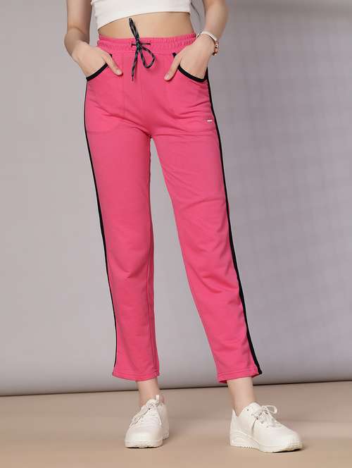 women tapered mid rise regular fit track pant - 22137805 -  Standard Image - 0