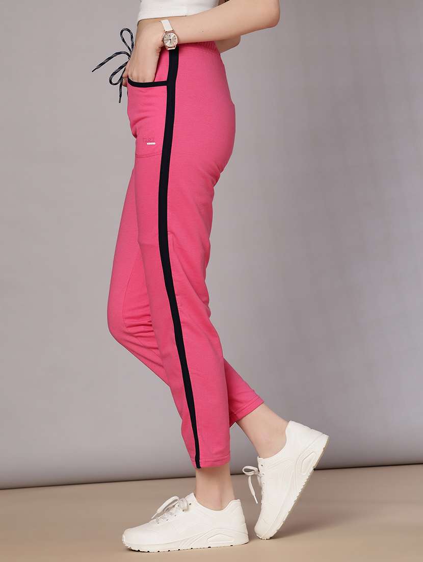 women tapered mid rise regular fit track pant - 22137805 -  Standard Image - 2