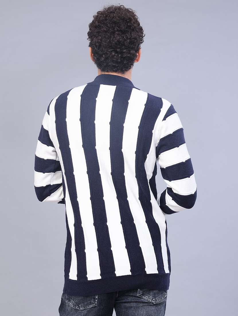 men self design long sleeve regular fit pullover  - 22139097 -  Standard Image - 2