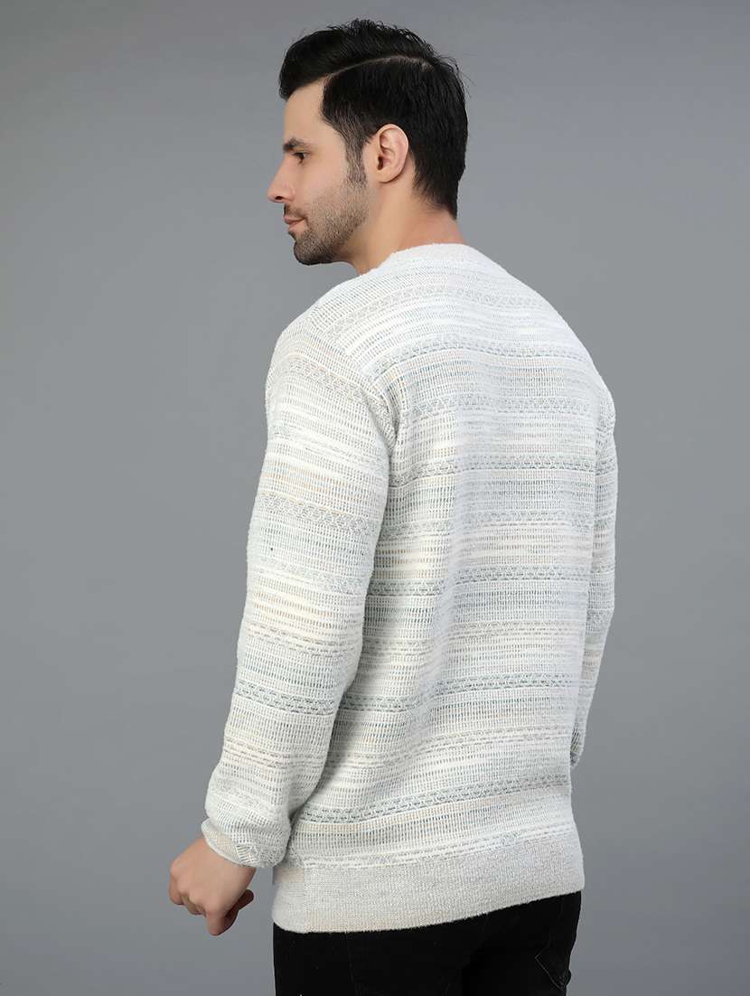 men self design long sleeve regular fit pullover  - 22139098 -  Standard Image - 2