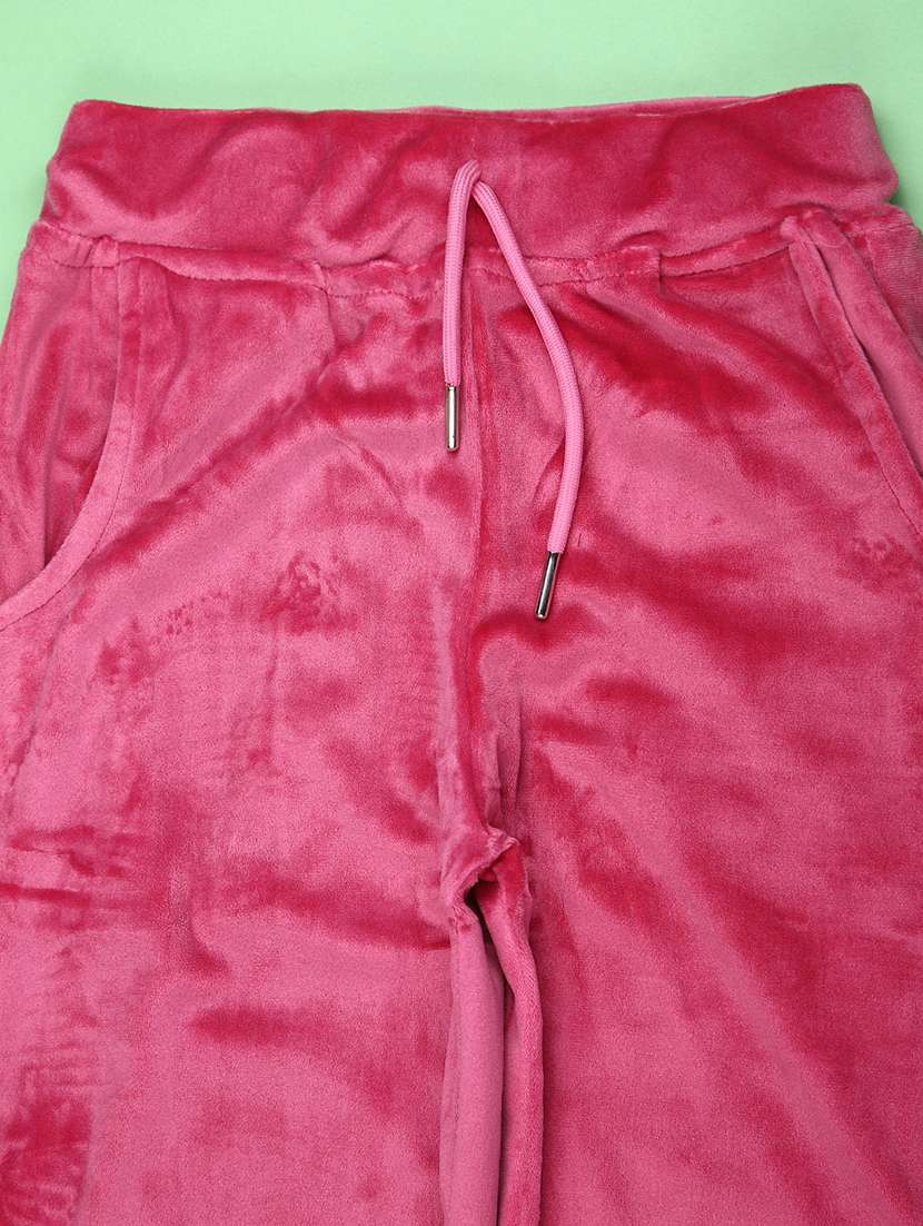 girls solid mid rise nightwear pyjama - 22139127 -  Standard Image - 2