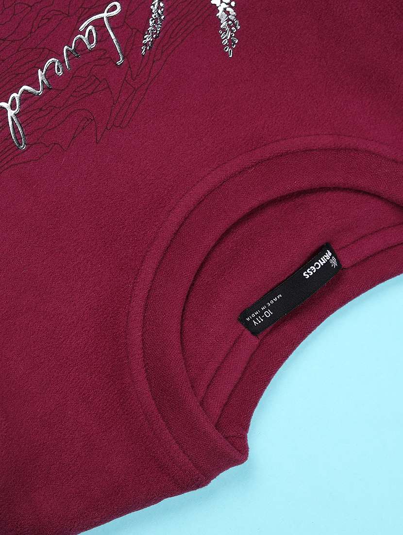 girls printed long sleeve sweatshirt - 22139170 -  Standard Image - 2