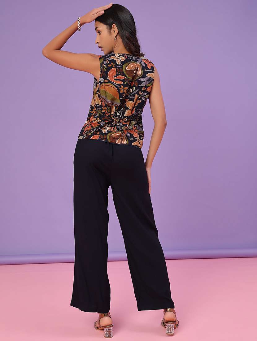 women printed vest top and trouser co-ord set - 22139568 -  Standard Image - 2