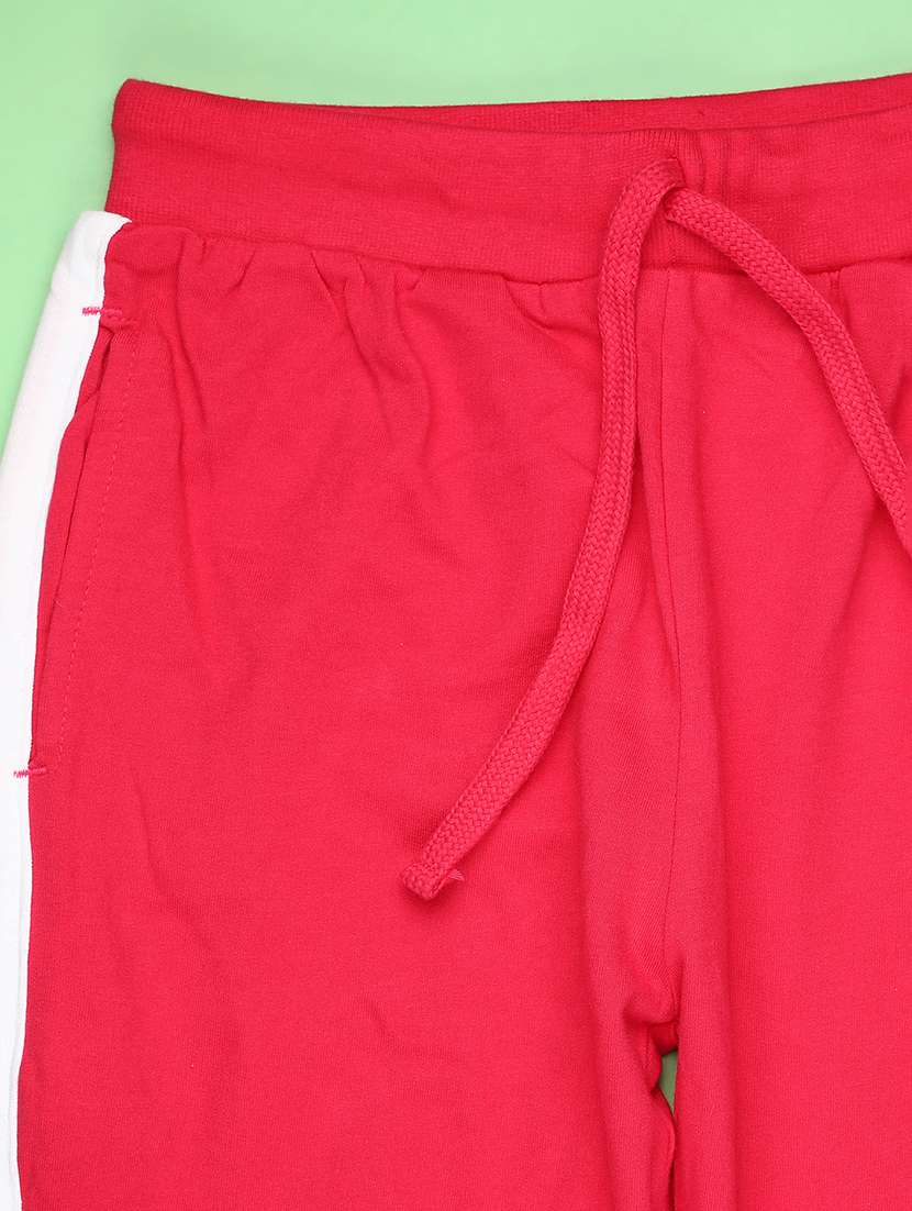 girls tapered mid rise track pant - 22139634 -  Standard Image - 2
