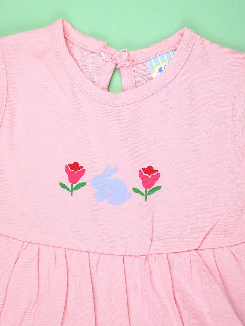 kids pack of 3 printed frock - 22139738 -  Standard Image - 2