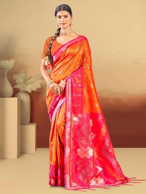 women self design banarasi saree with blouse - 22140224 -  Standard Image - 0