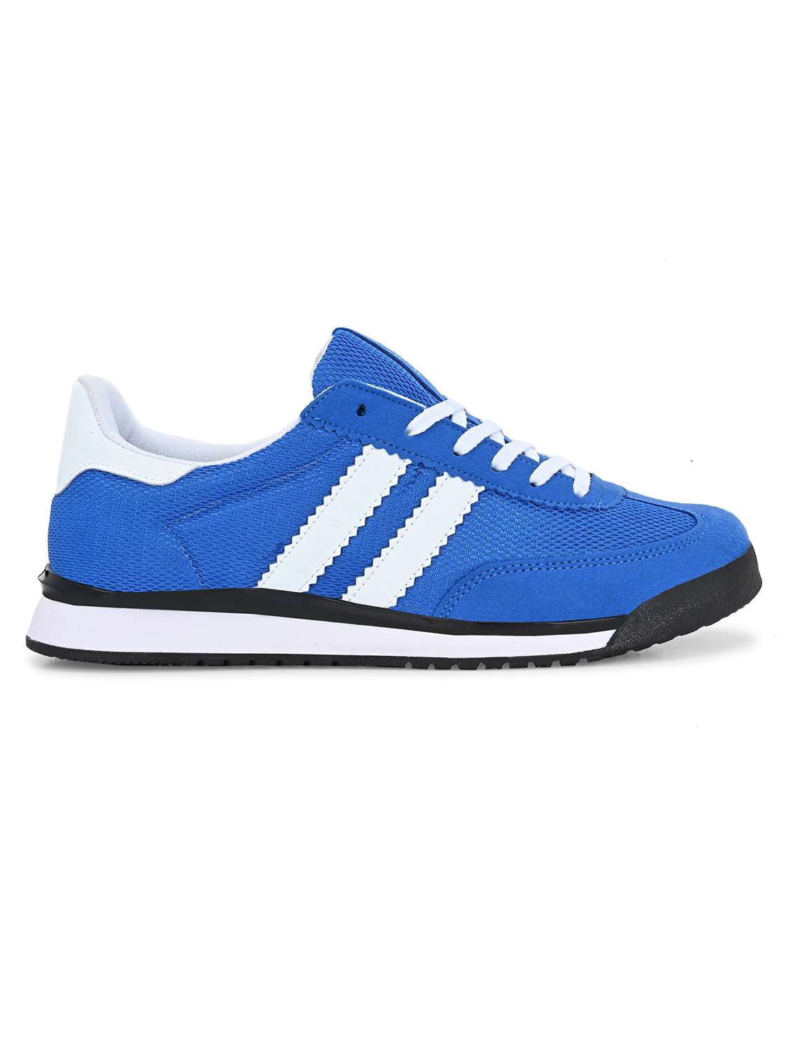 men blue lace up sport shoe - 22140232 -  Standard Image - 2