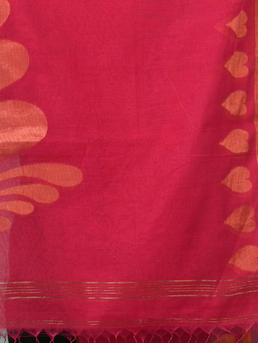 women self design handloom saree with blouse - 22140314 -  Standard Image - 7