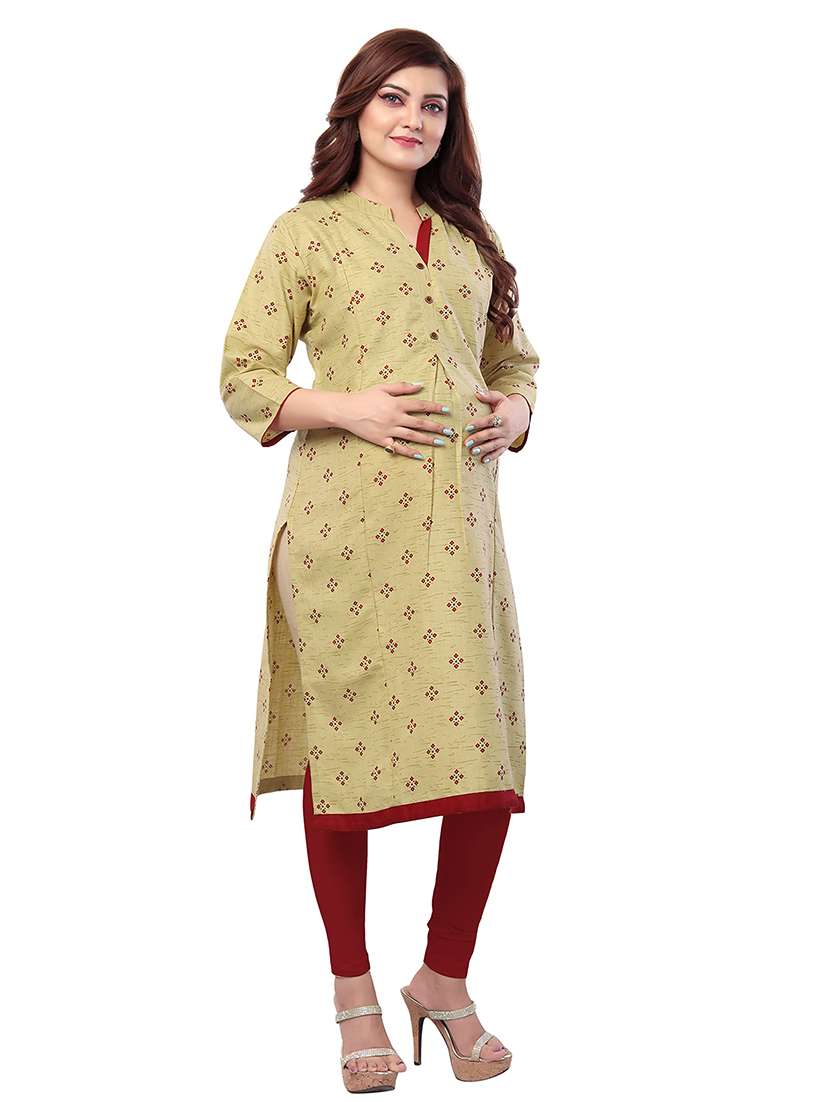women pack of 2 maternity wear kurta - 22140658 -  Standard Image - 2