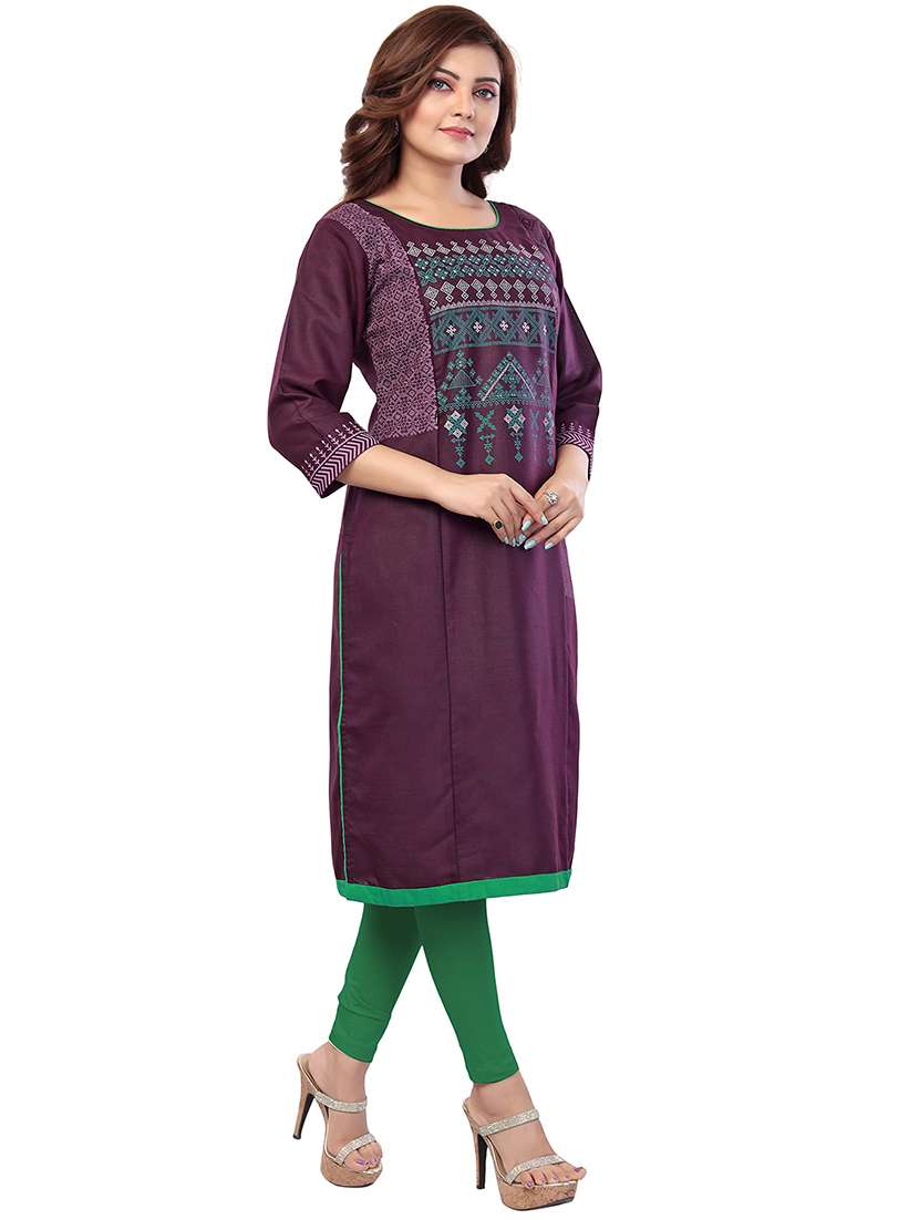 women pack of 2 maternity wear kurta - 22140669 -  Standard Image - 2