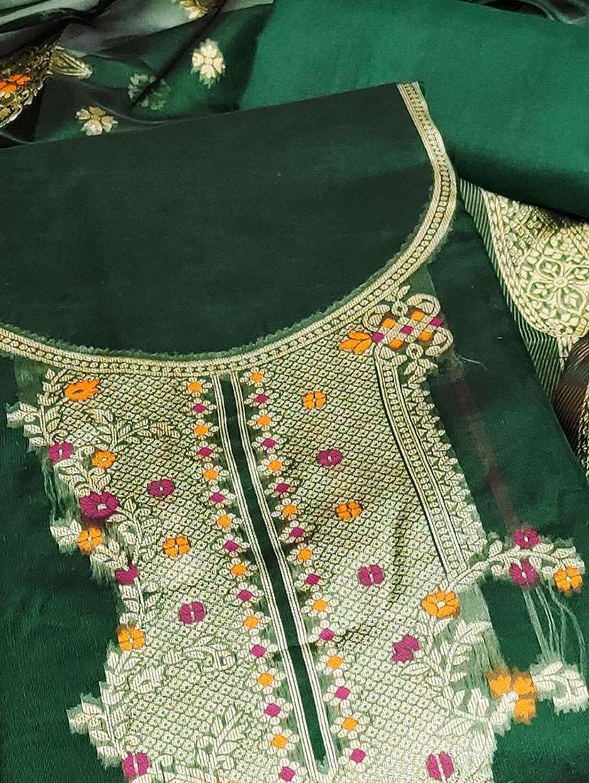 women self design unstitched suit set - 22141179 - Standard Image - 2