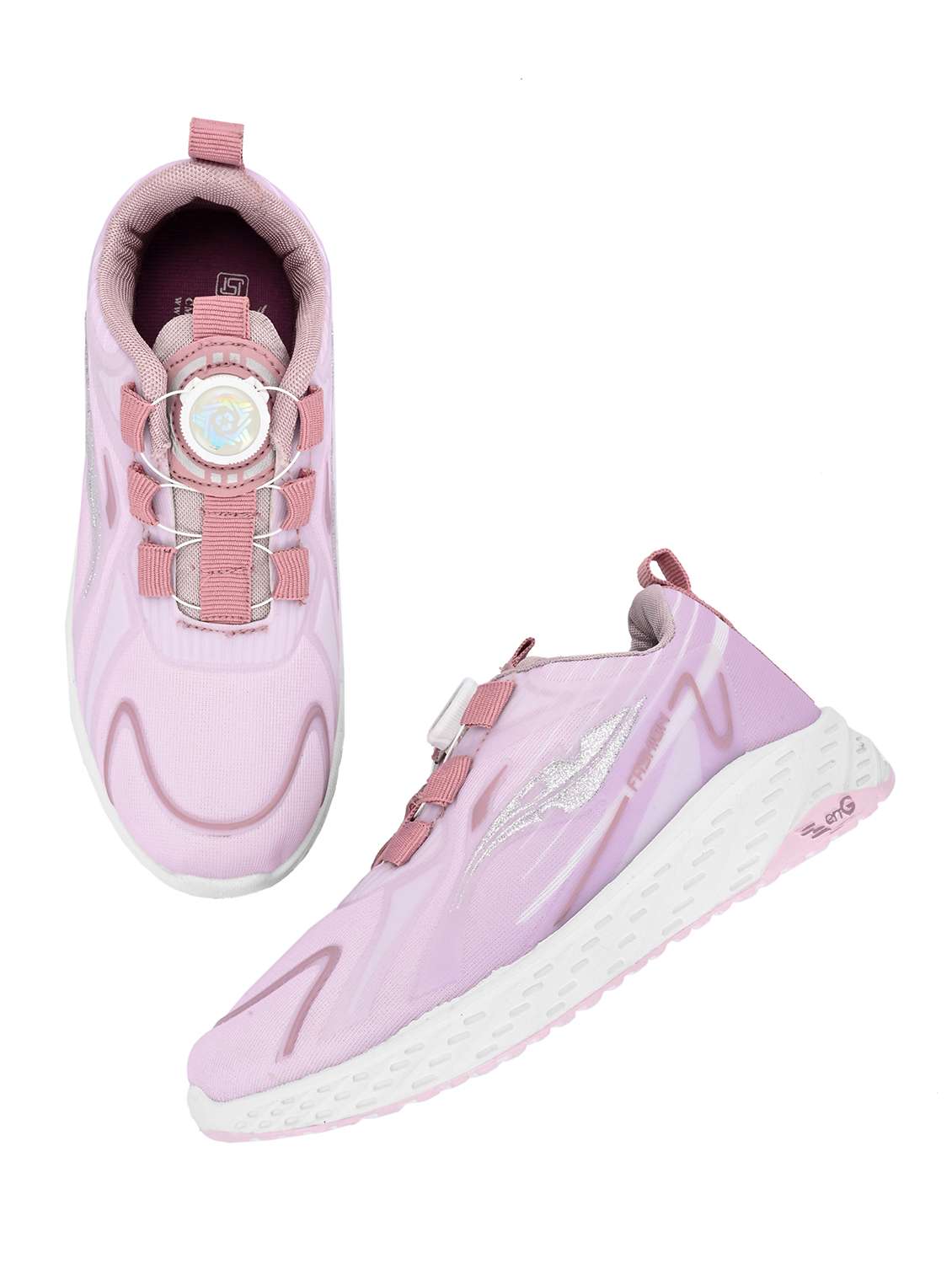 men pink lace-up sneaker - 22141315 - Standard Image - 2