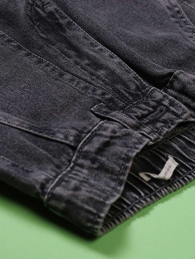 girls solid mid rise slim fit jean - 22141333 -  Standard Image - 2