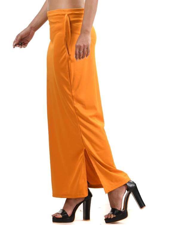women solid mid rise saree shaper - 22141339 - Standard Image - 2