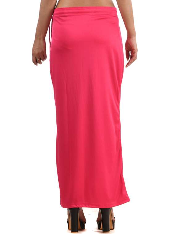 women solid mid rise saree shaper - 22141340 - Standard Image - 2