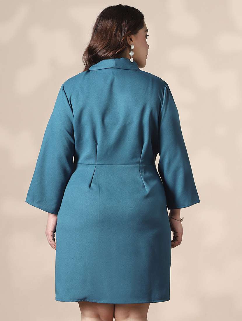 women plus size long sleeve dress - 22141369 - Standard Image - 2