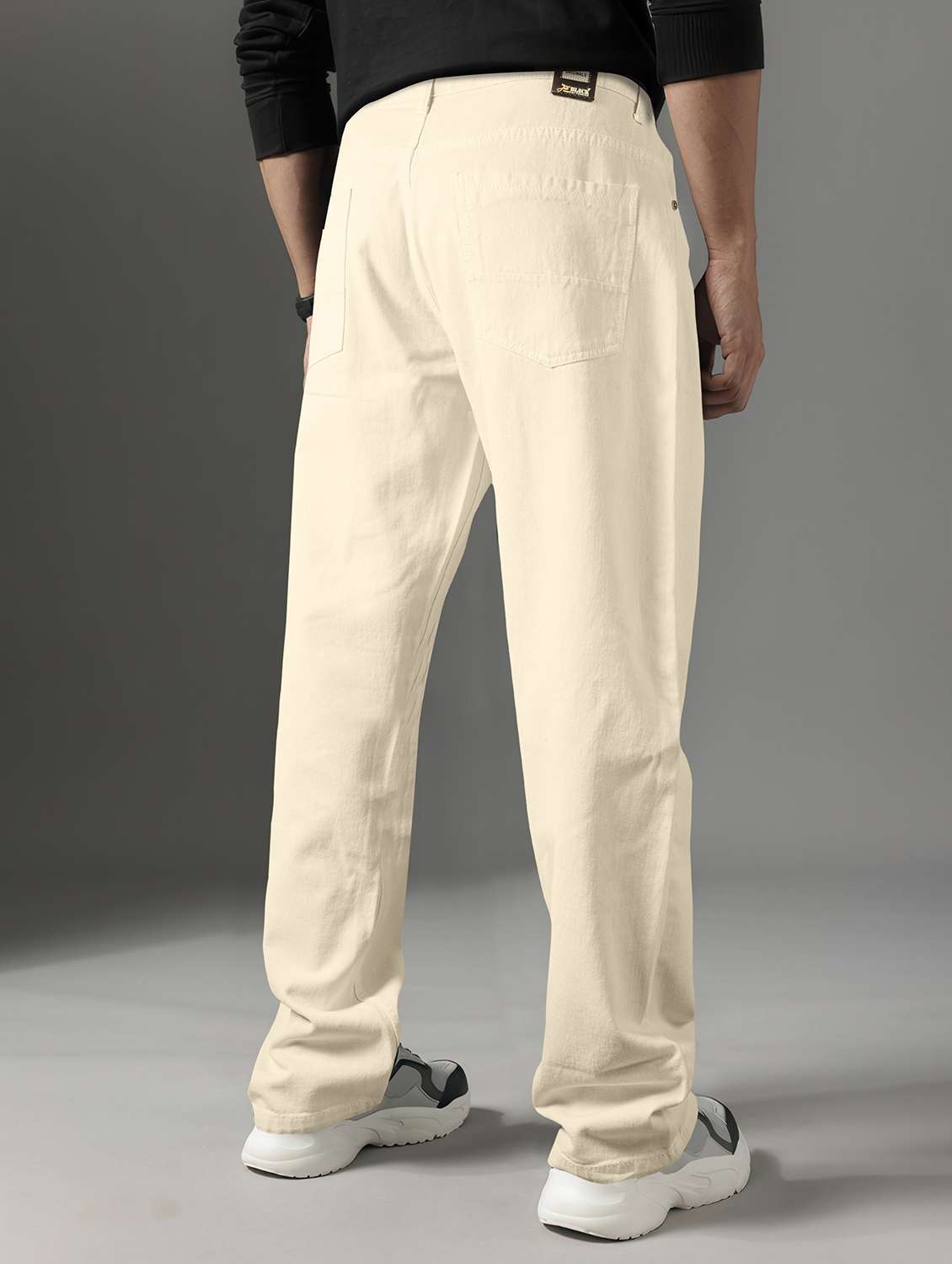 men plain mid rise full length jean - 22141594 -  Standard Image - 2