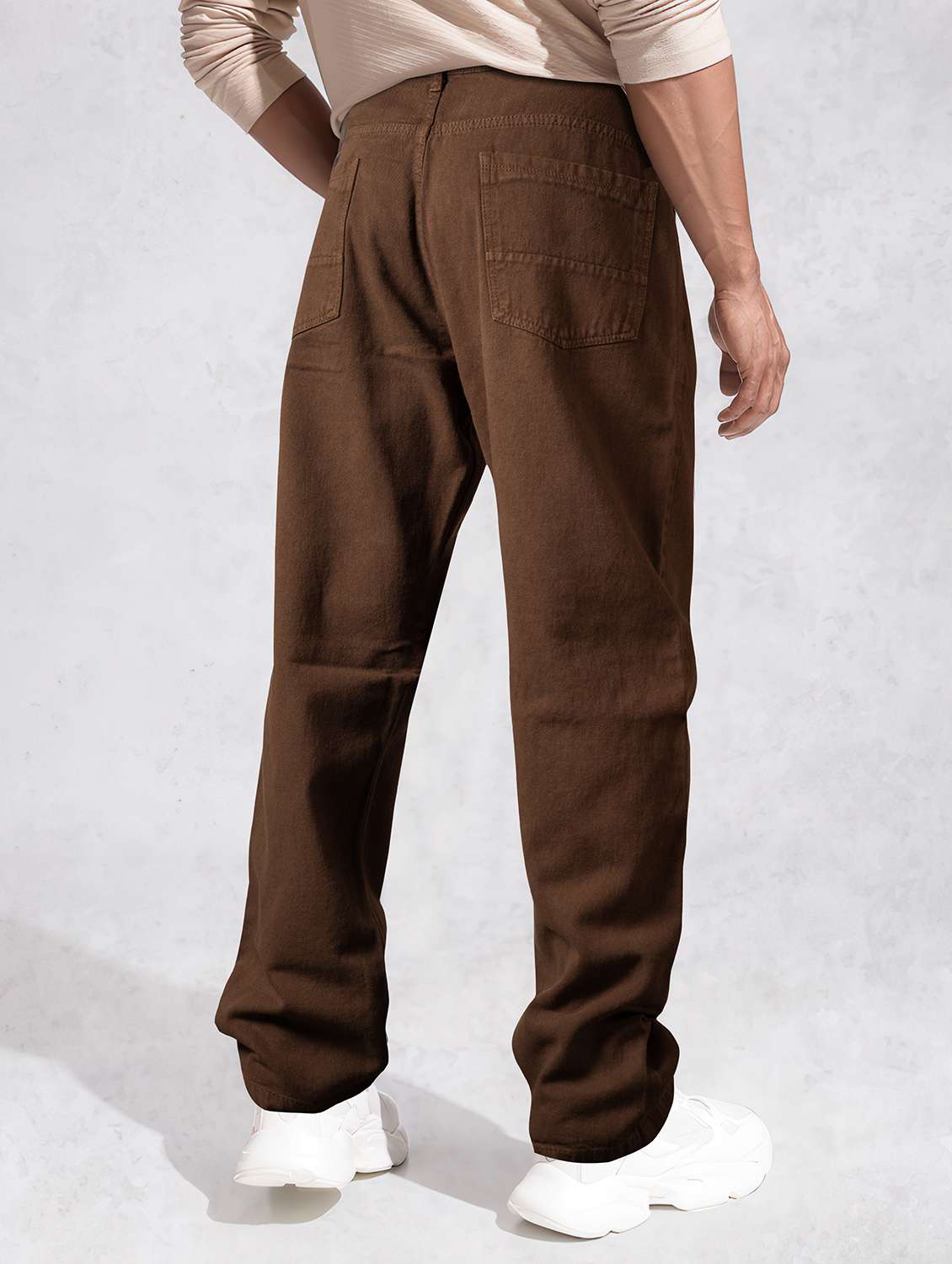 men plain mid rise full length jean - 22141597 -  Standard Image - 2