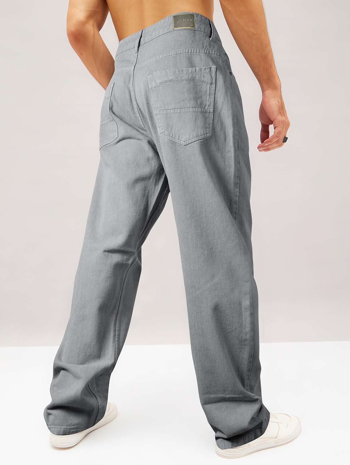 men plain mid rise full length jean - 22141598 - Standard Image - 2
