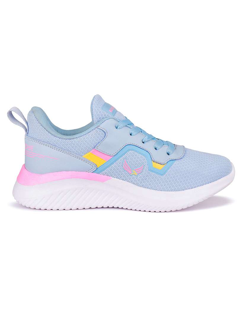 women solid lace-up sports shoe - 22141687 - Standard Image - 2
