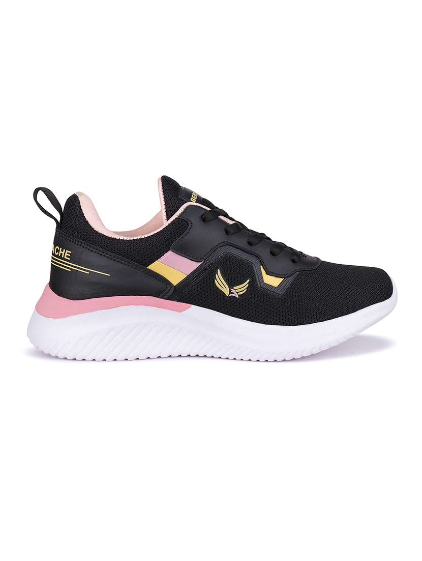 women solid lace-up sports shoe - 22141688 - Standard Image - 2