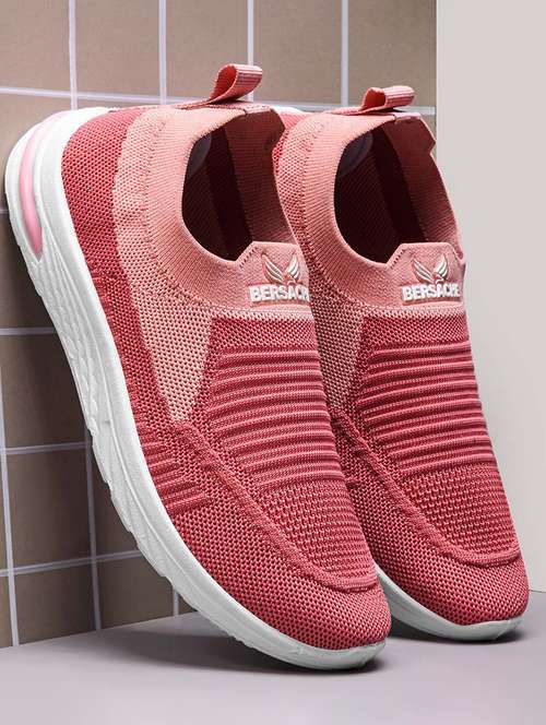 women pink slip on sports shoe - 22141689 - Standard Image - 0