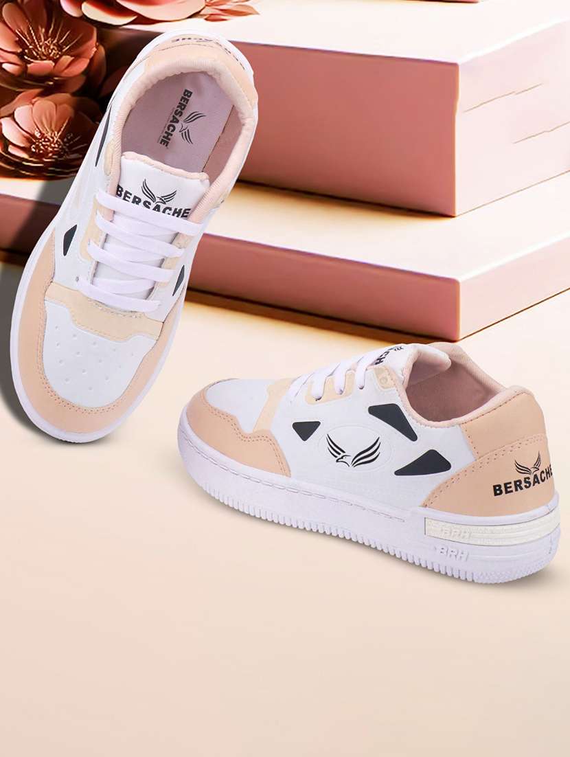 women color block lace-up sneaker