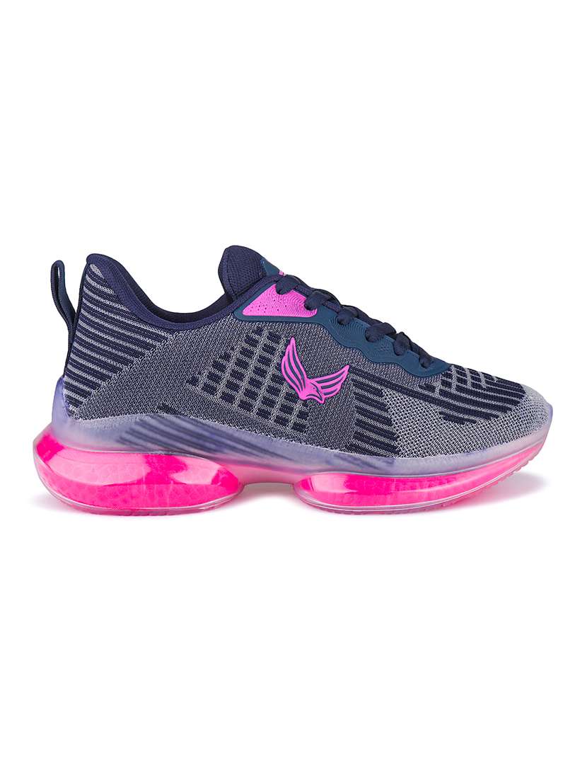 women solid lace-up sports shoe - 22141694 - Standard Image - 2