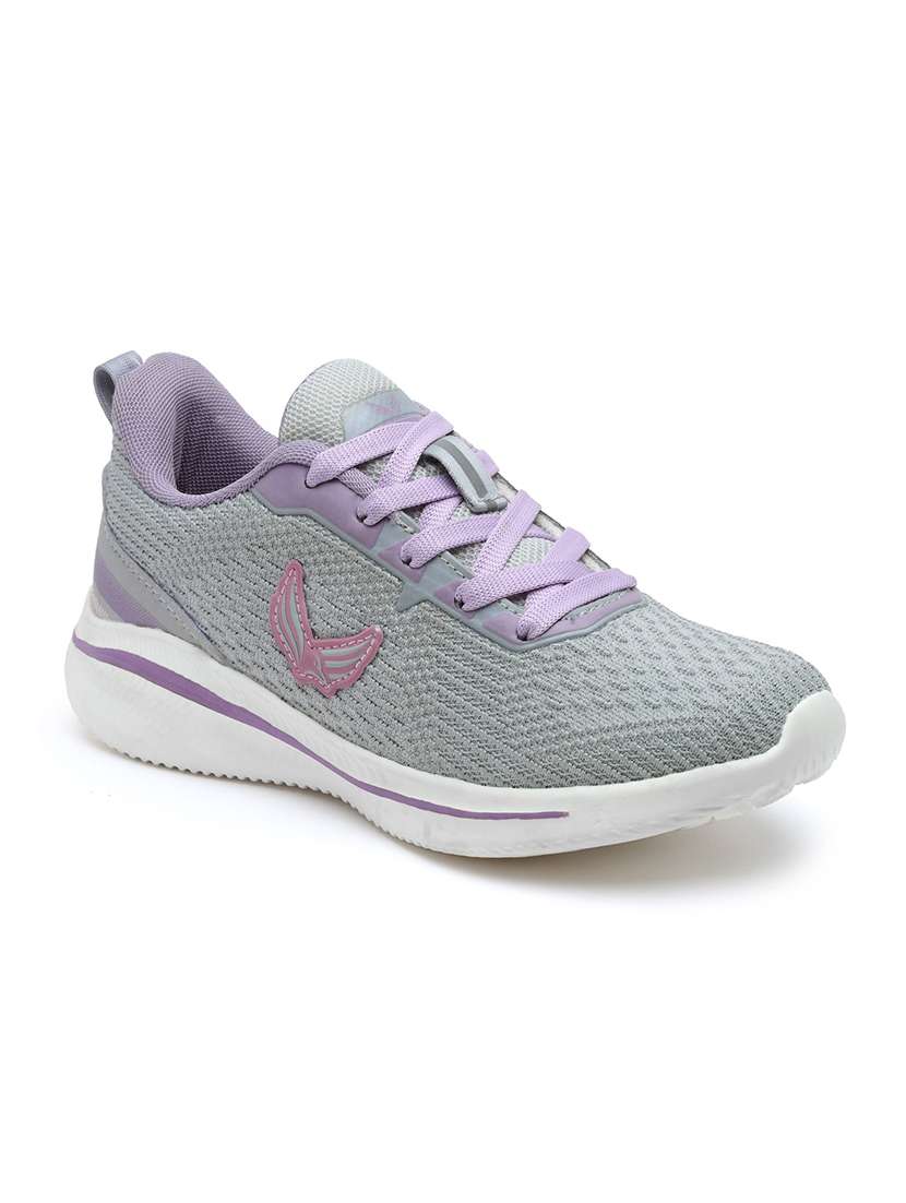 women solid lace-up sports shoe - 22141700 - Standard Image - 2