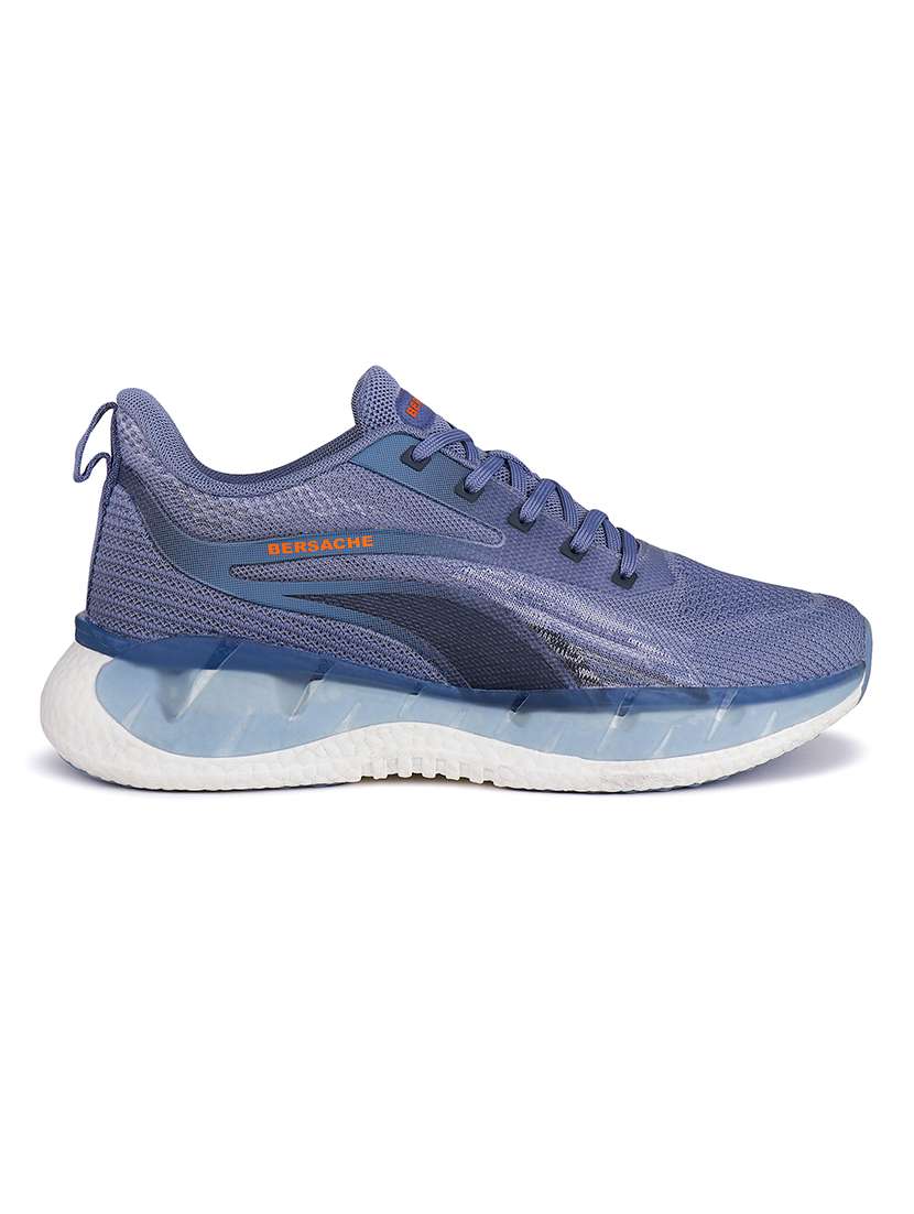 men blue lace up sport shoe - 22141953 - Standard Image - 2
