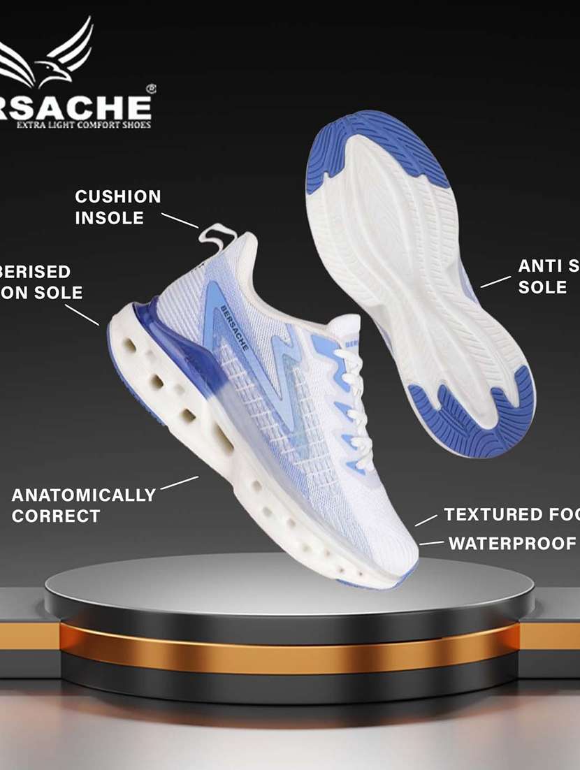 men white lace up sport shoe - 22141957 - Standard Image - 2