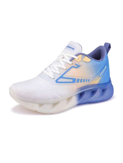 men blue lace up sport shoe - 22141962 -  Standard Image - 0
