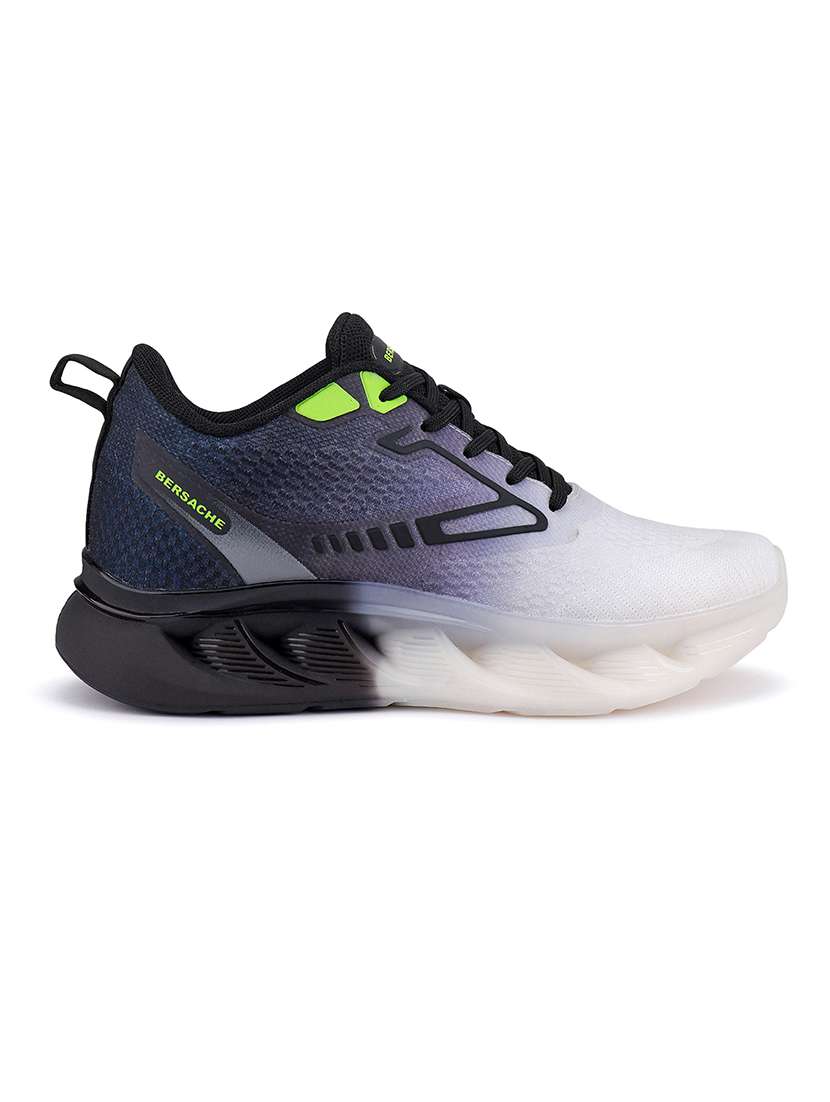 men black lace up sport shoe - 22141963 - Standard Image - 2