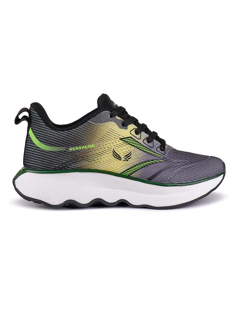 men grey lace up sport shoe - 22141966 - Standard Image - 2