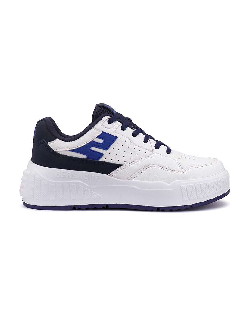 men white lace up sneaker - 22141992 - Standard Image - 2