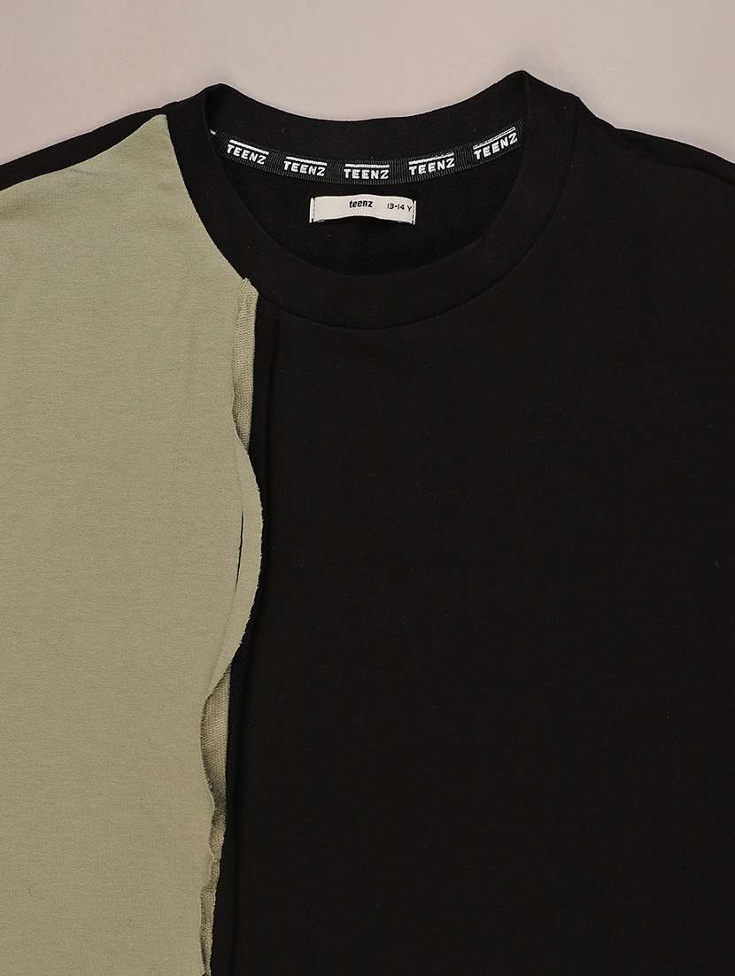 boys color blocked short sleeve t-shirt - 22142020 -  Standard Image - 2