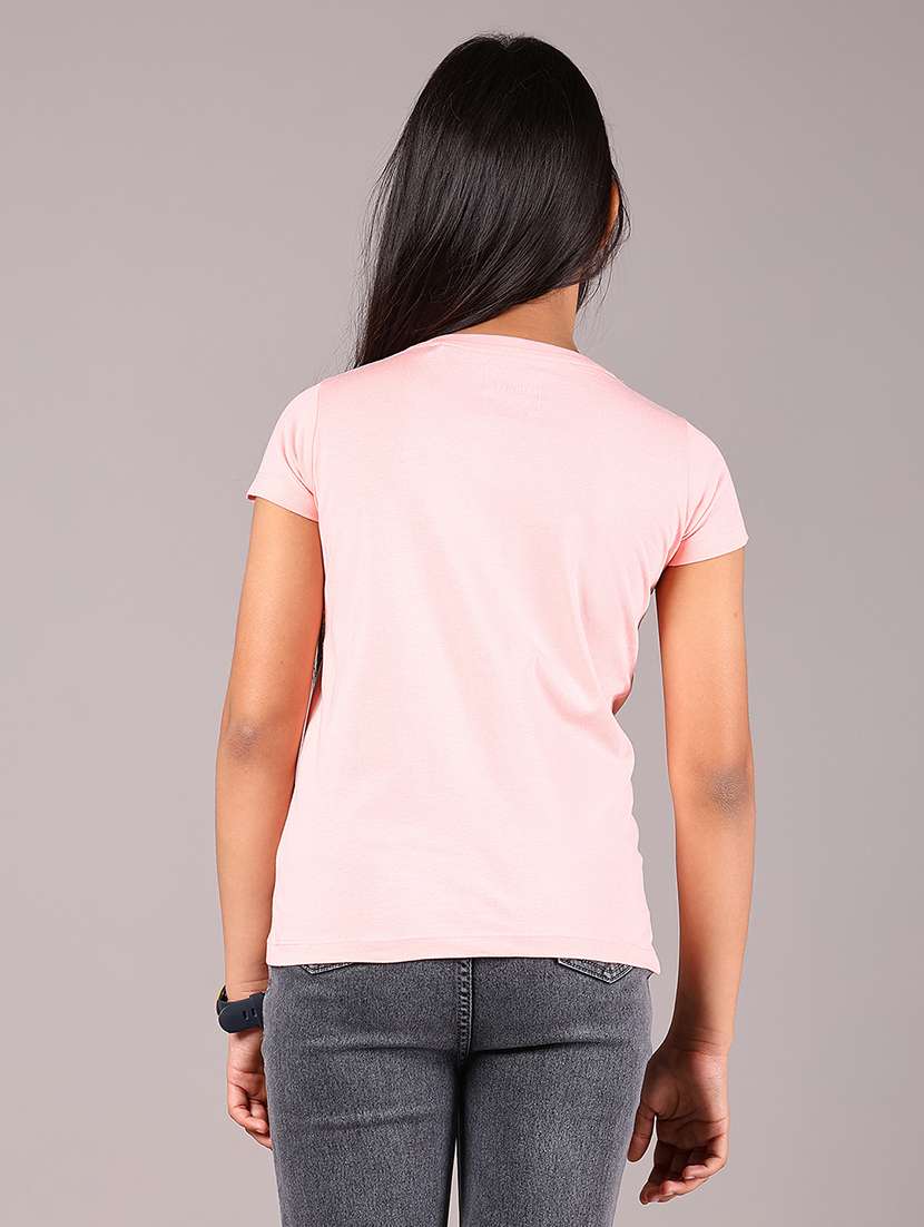 girls printed short sleeve tee - 22142023 -  Standard Image - 2