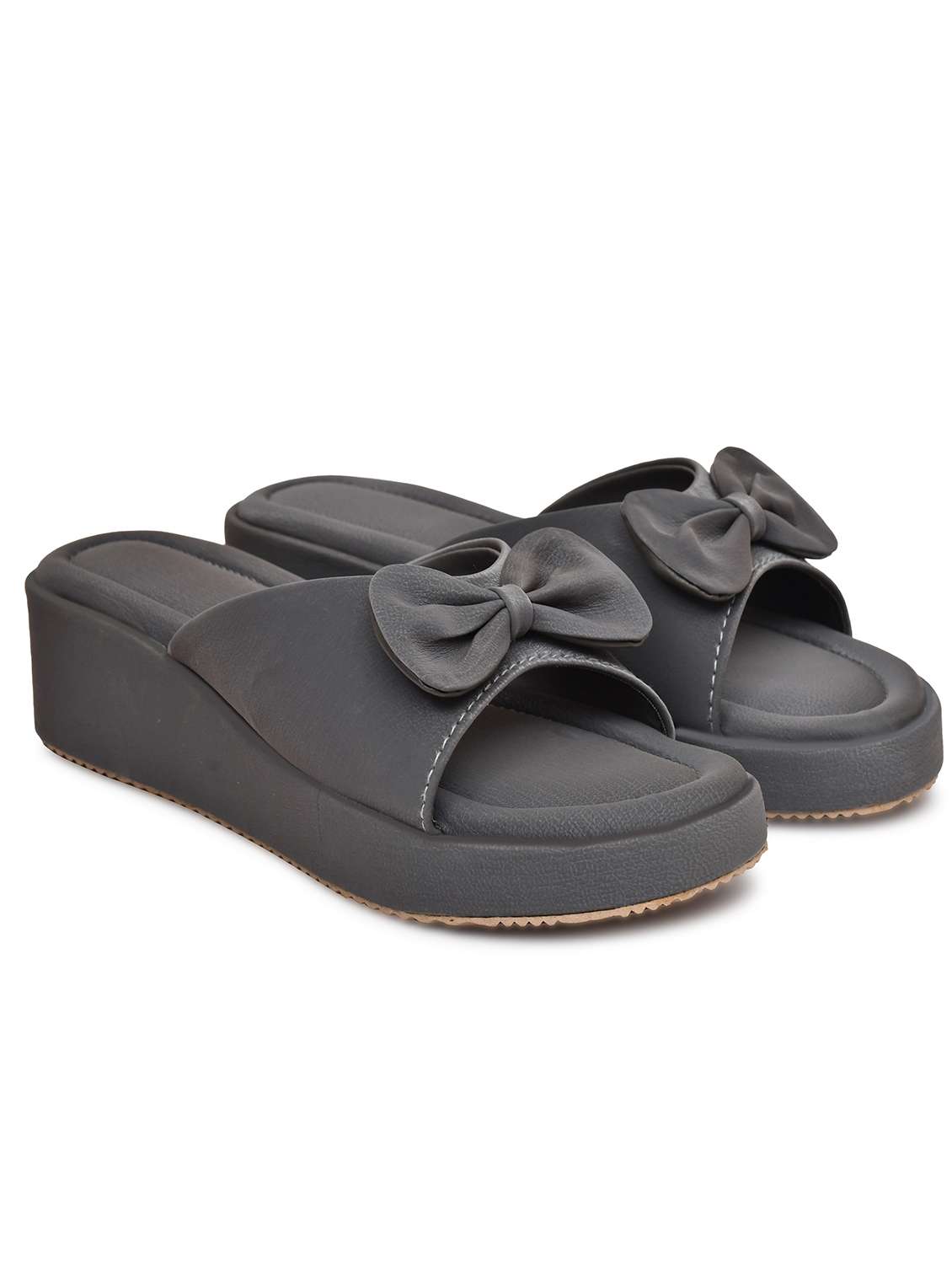 women grey slip on wedge - 22142027 - Standard Image - 2
