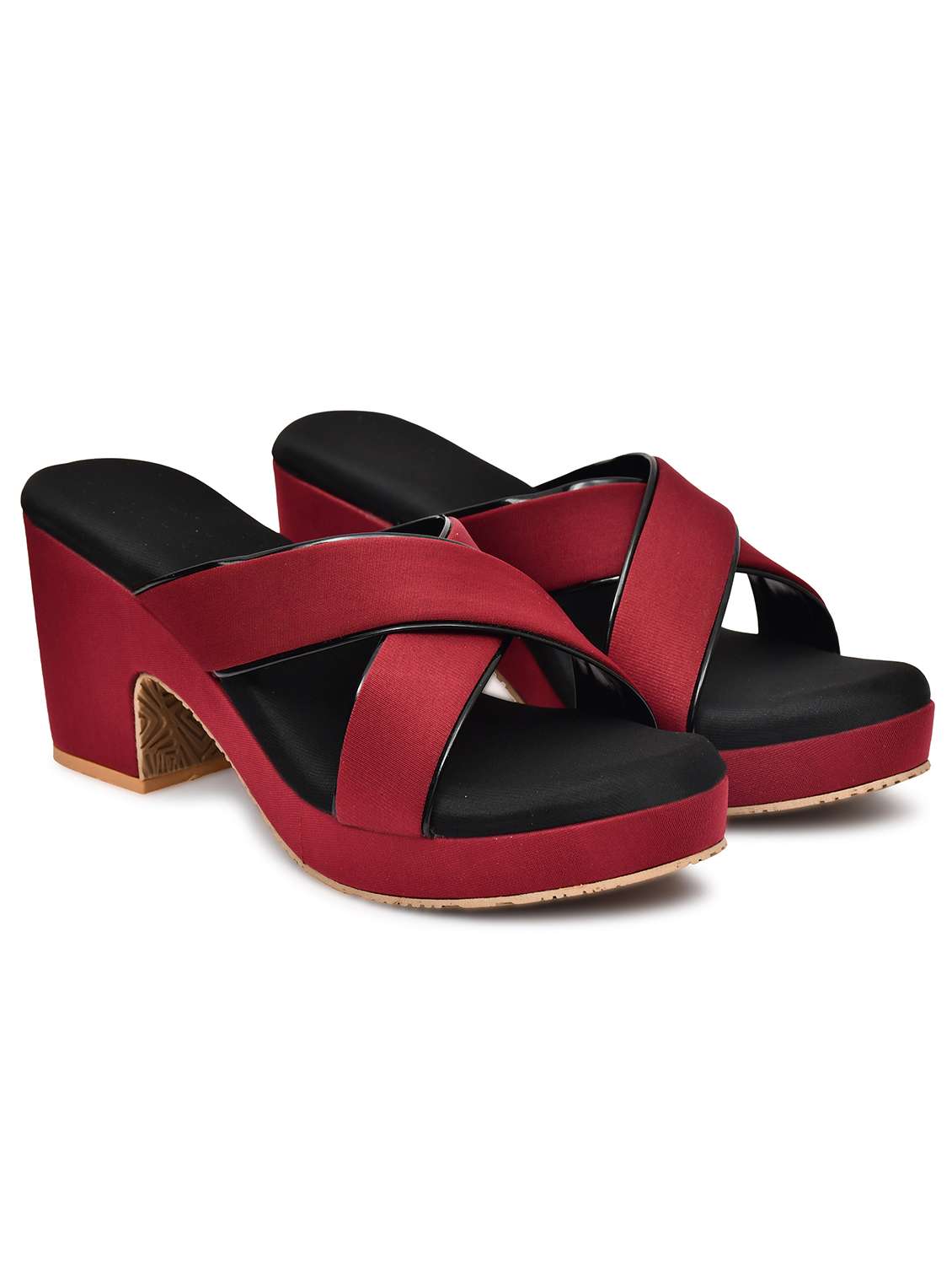 women red slip on sandal - 22142045 - Standard Image - 2