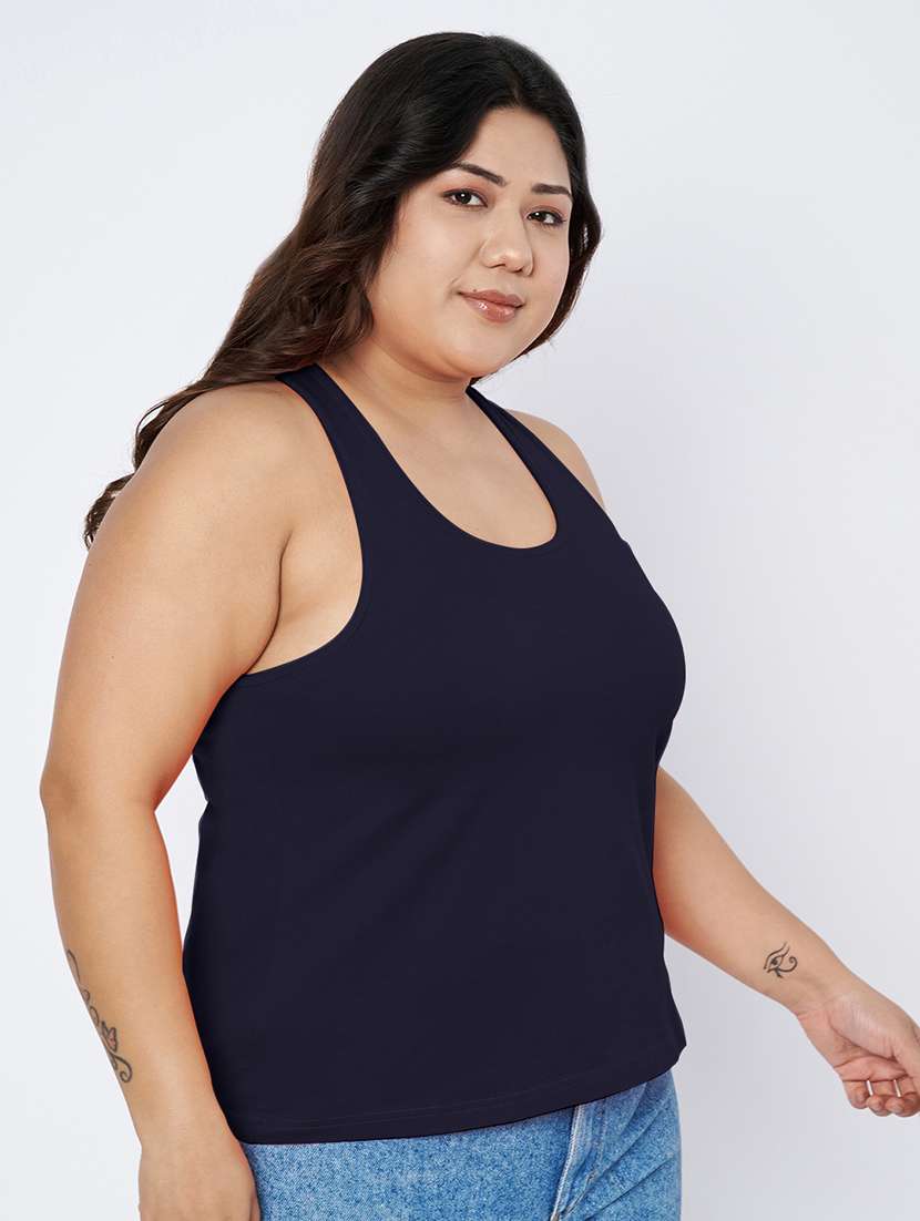 women plus size solid sleeveless camisole - 22142353 -  Standard Image - 2