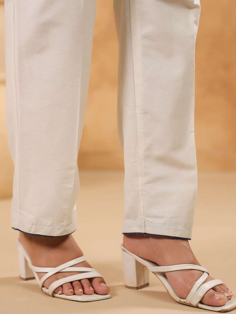 women printed three quarter sleeve ethnic co-ord set - 22142386 - Standard Image - 7