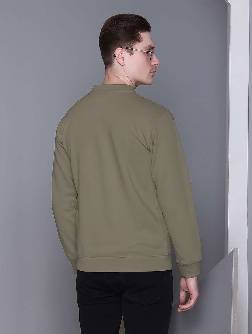 men solid long sleeve regular fit casual jacket - 22142421 -  Standard Image - 2