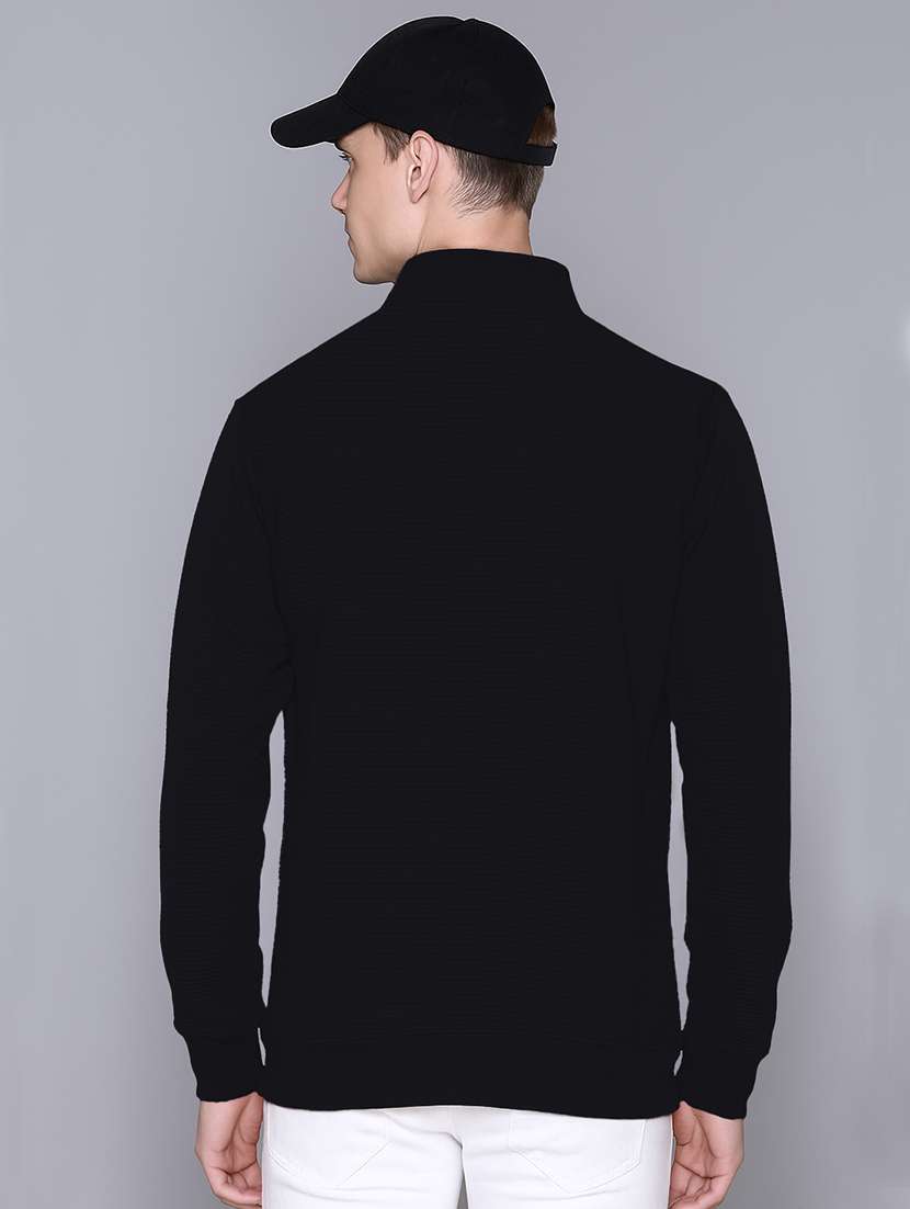 men color block long sleeve regular fit casual jacket - 22142424 - Standard Image - 2