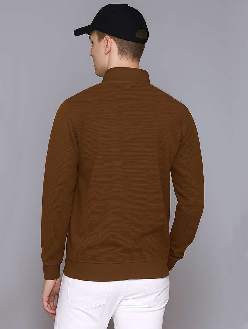 men color block long sleeve regular fit casual jacket - 22142425 - Standard Image - 2