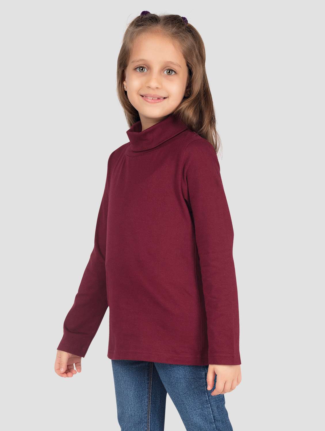 Girls Pack Of 2 Solid Long Sleeve Tee - 22142722 -  Standard Image - 2